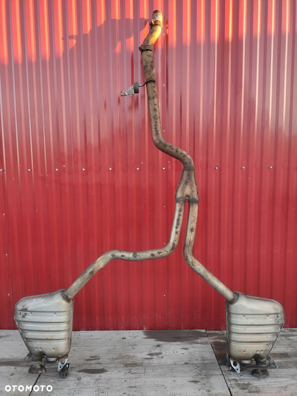 AUDI A7 4G 3.0 TDI CRT TŁUMIK WYDECH RURA TŁUMIKI KOMPLET BDB - 1