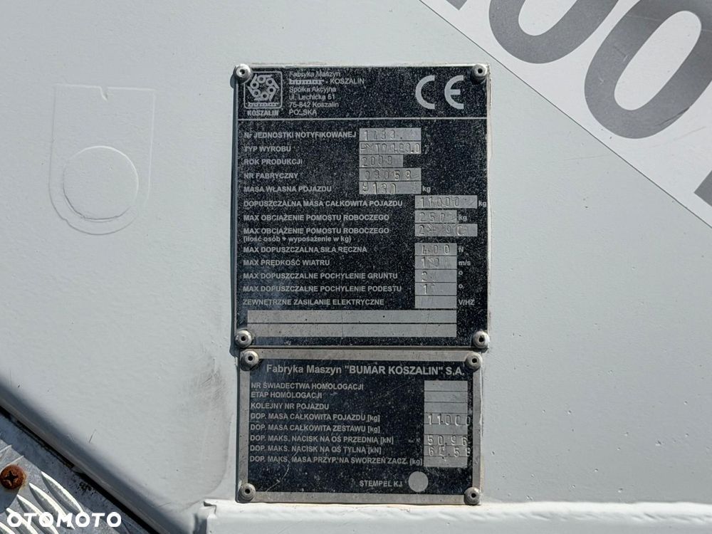Iveco IVECO EUROCARGO 4x4 BUMAR PMT 180 Podnośnik Koszowy Zwyżka - 29
