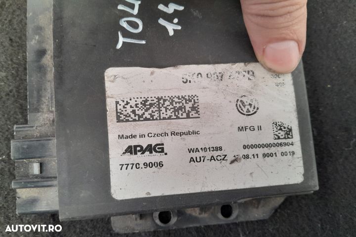 Modul confort 5K0907427B 5K0907427B Volkswagen VW Touran 1 [2th facel - 3