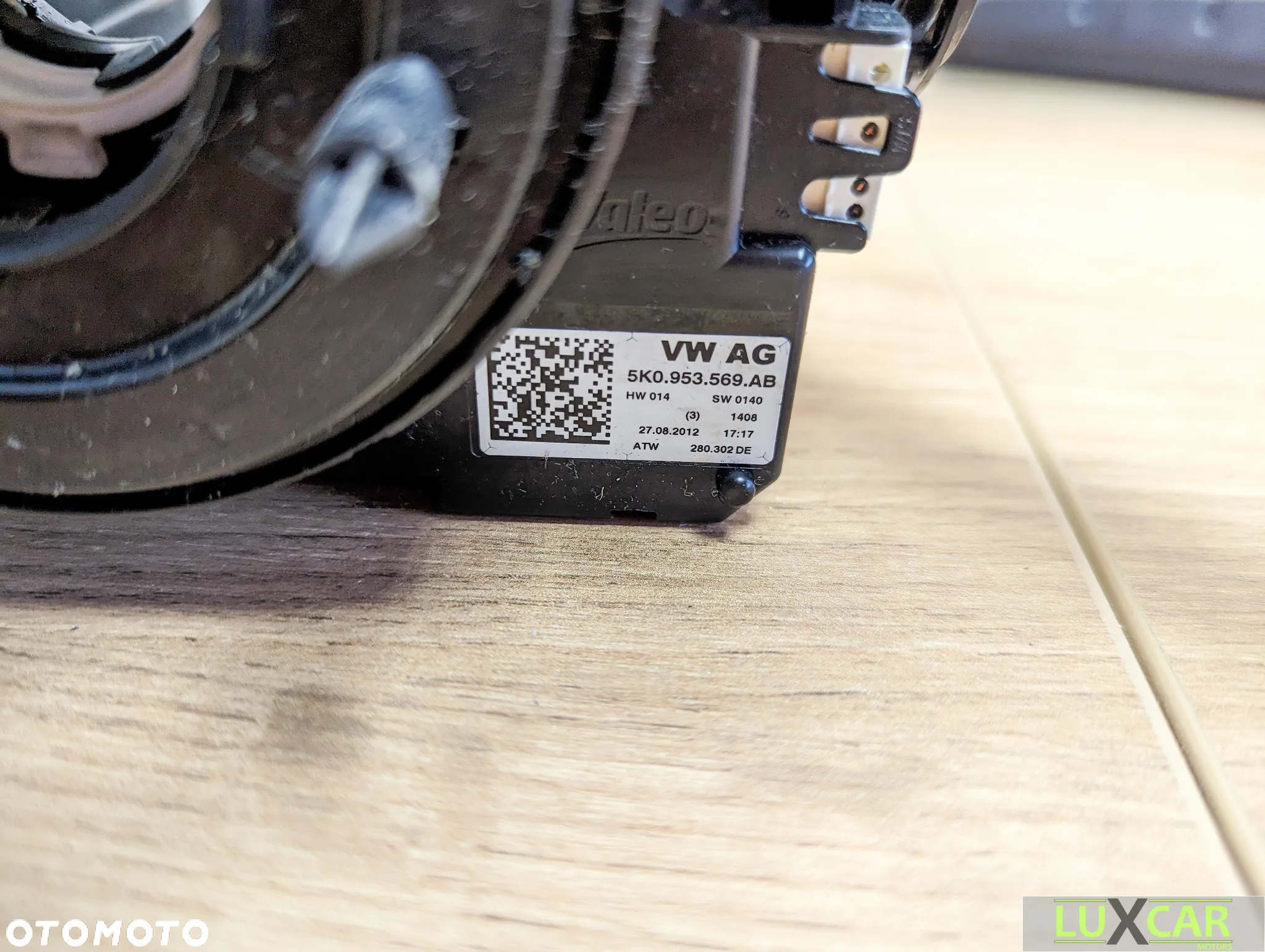 VW PASSAT B7 TAŚMA ZWIJAK PRZEŁĄCZNIK ZESPOLONY MANETKI KIERUNKOWSKAZY WYCIERACZKI 5K0953569AB 3C5953501BN - 4