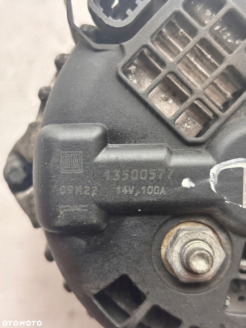ALTERNATOR OPEL INSIGNIA A ASTRA ZAFIRA 1.8 A18XER 13500577 - 2