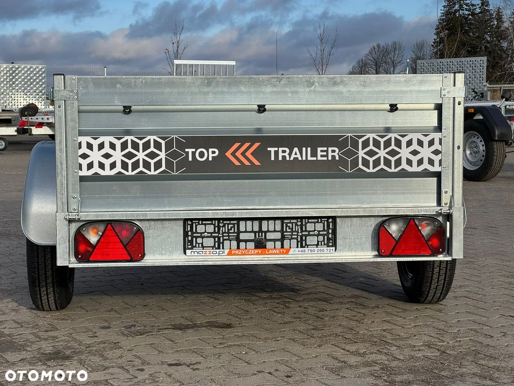 MAZZO TOP TRAILER Dostawa przyczepka SPAWANA 202x131x45cm DMC750kg UCHYLNA - 9