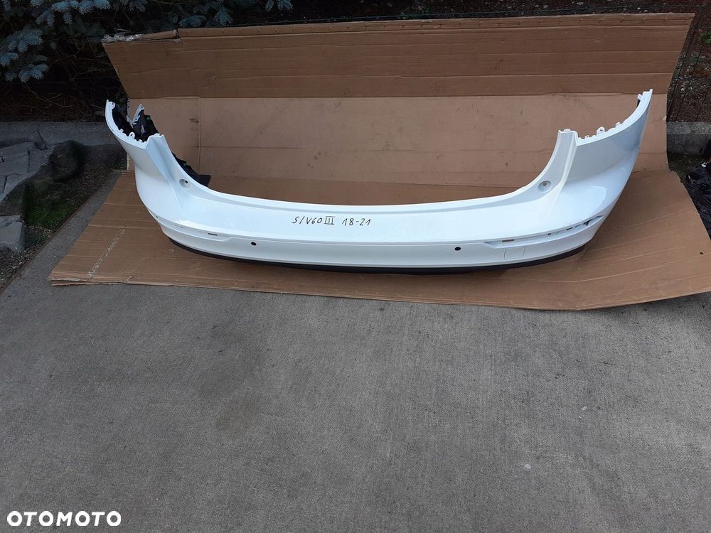Zderzak tylny Volvo V60 S60 z dokładką 18-21 rok - 1