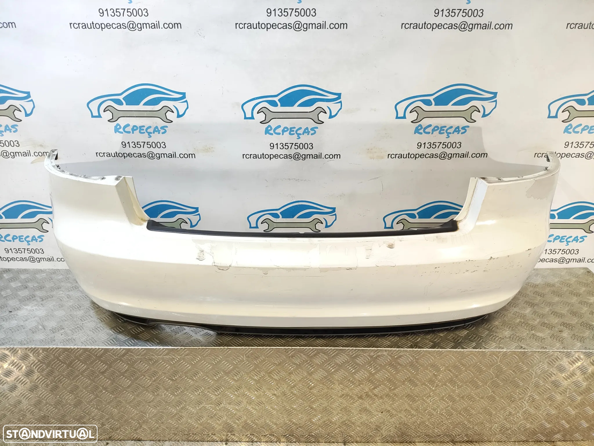 - PARACHOQUES TRASEIRO TRÁS ORIGINAL AUDI A3 8P 8P3 RESTYLE FASE 2 SLINE S-LINE S LINE 8P3807511D PARA-CHOQUES PARA CHOQUES - 5