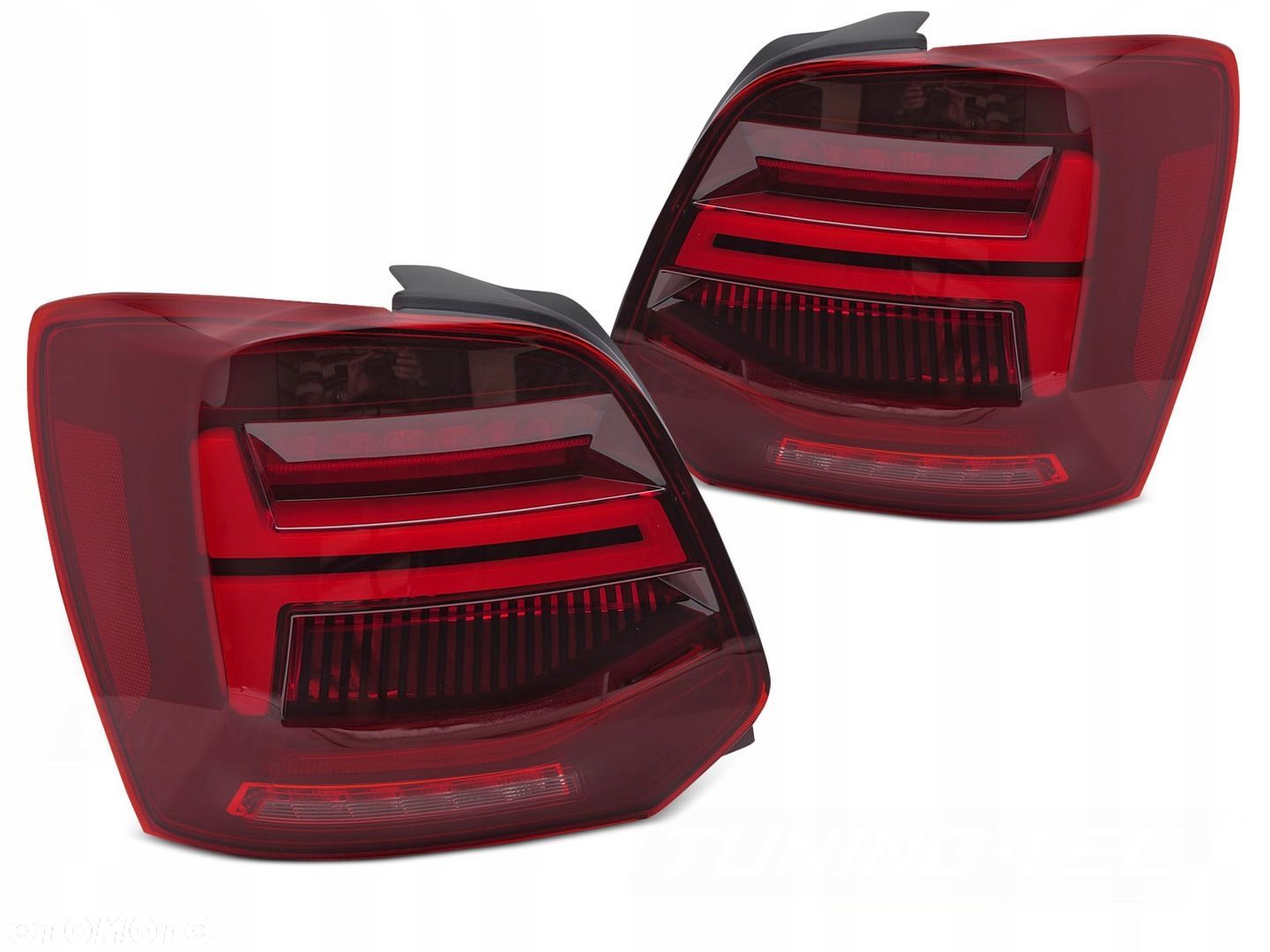 Lampy tylne kpl Full Led Neon Diody DTS Tuning Vw Polo V 5 6r 6r0 2009-2017 - 1