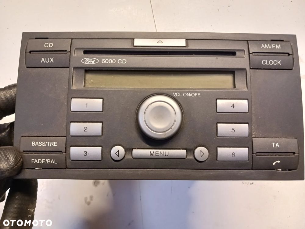 Radio Ford 6000CD 6000 CD Focus Mondeo Fiesta Transit C-max S-max 5M5T-18C815-FA - 1