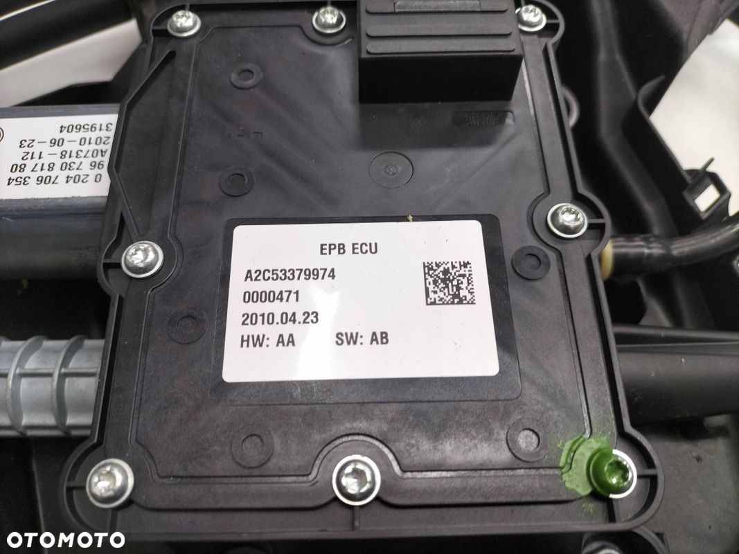 HAMULEC RĘCZNY ELEKTRYCZNY CITROEN C4 PICASSO I 9673081780 A2C53379974 - 4