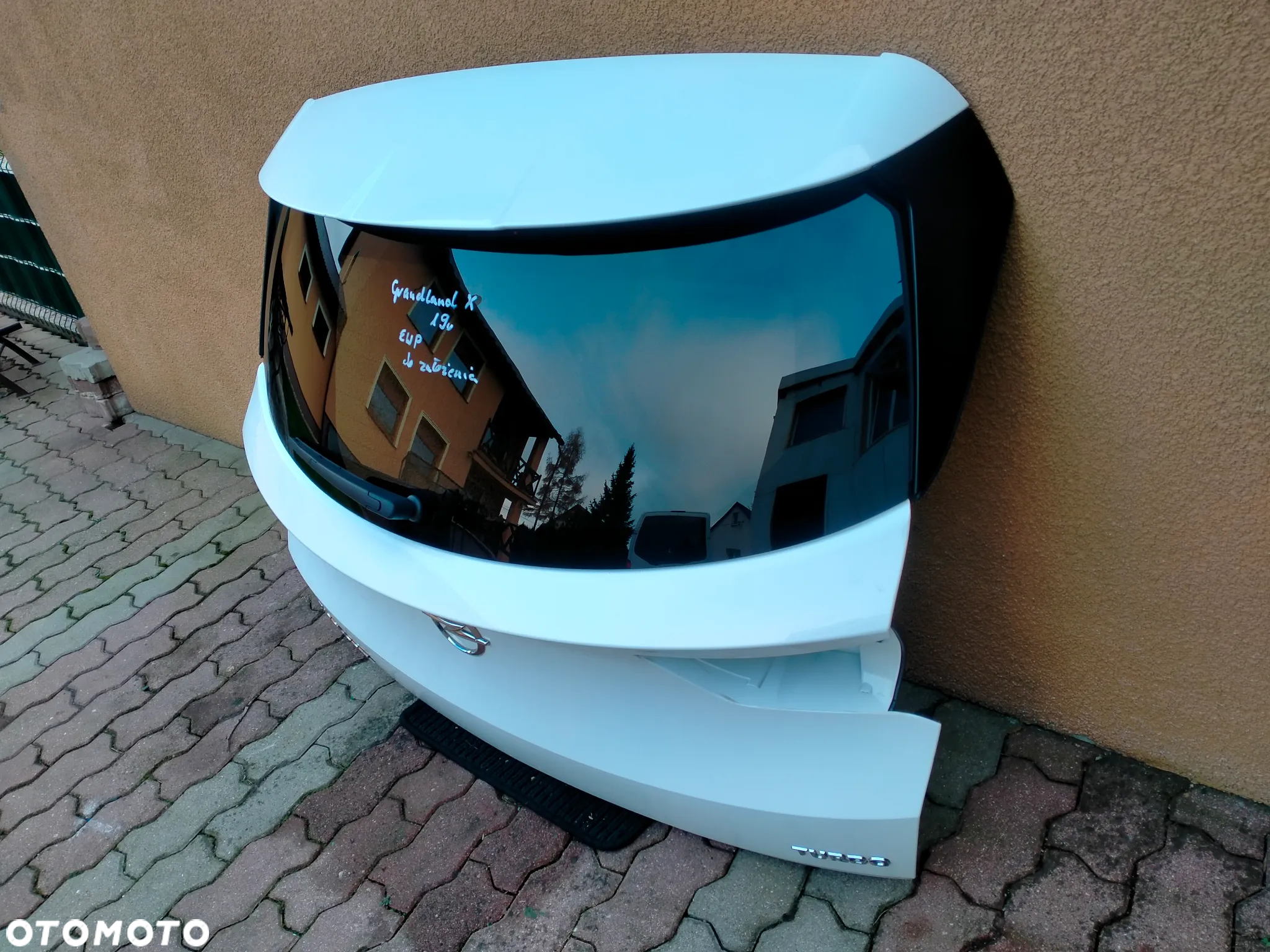 OPEL GRANDLAND X / EWP / KLAPA BAGAŻNIKA TYŁ TYLNA / ZAWIASY / ORYGINAŁ / Do założenia - 5