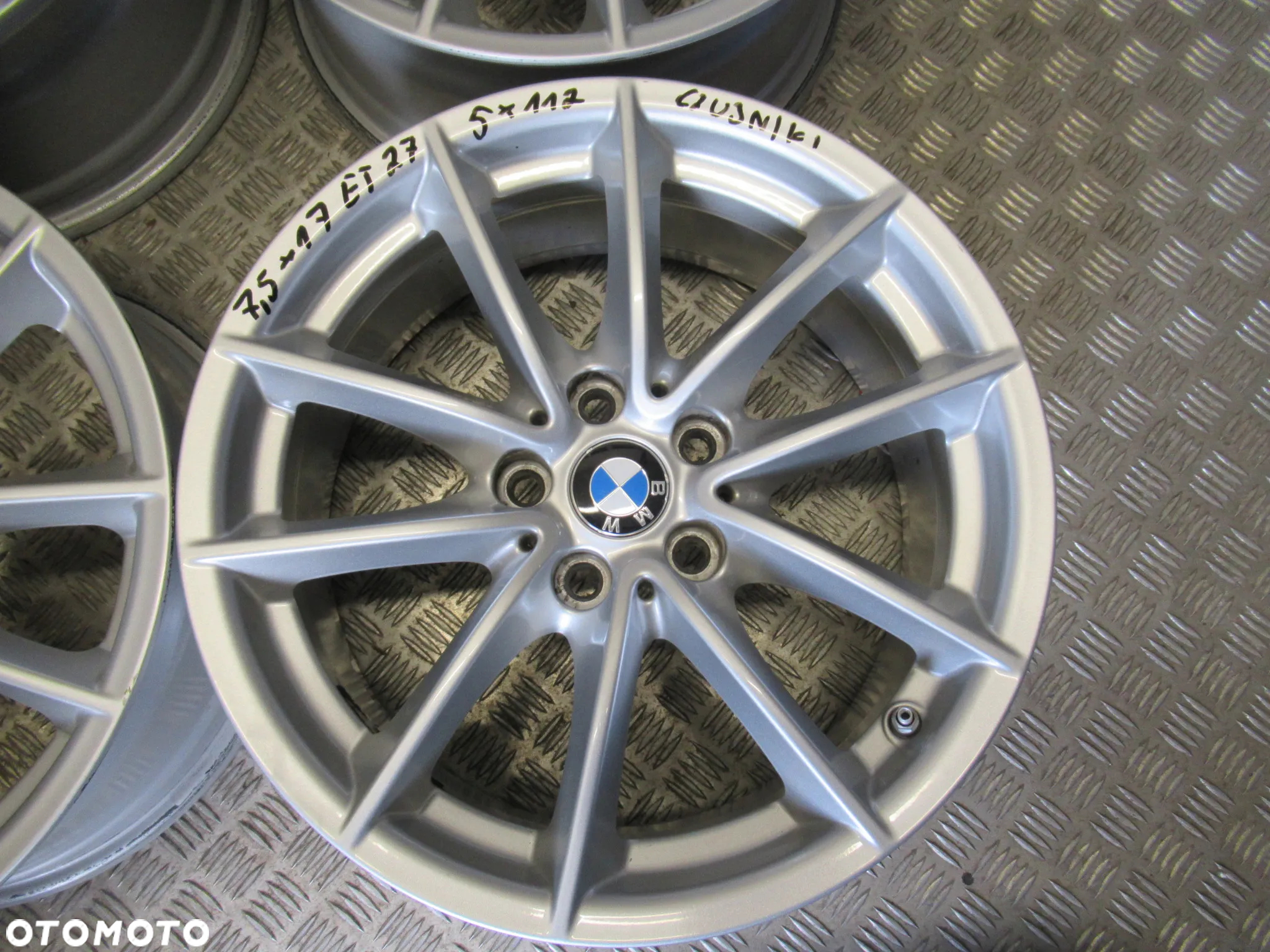 Felgi BMW 3 G20 G21 5 G30 G31 7,5Jx17 et27 5x112 CZUJNIKI - 3