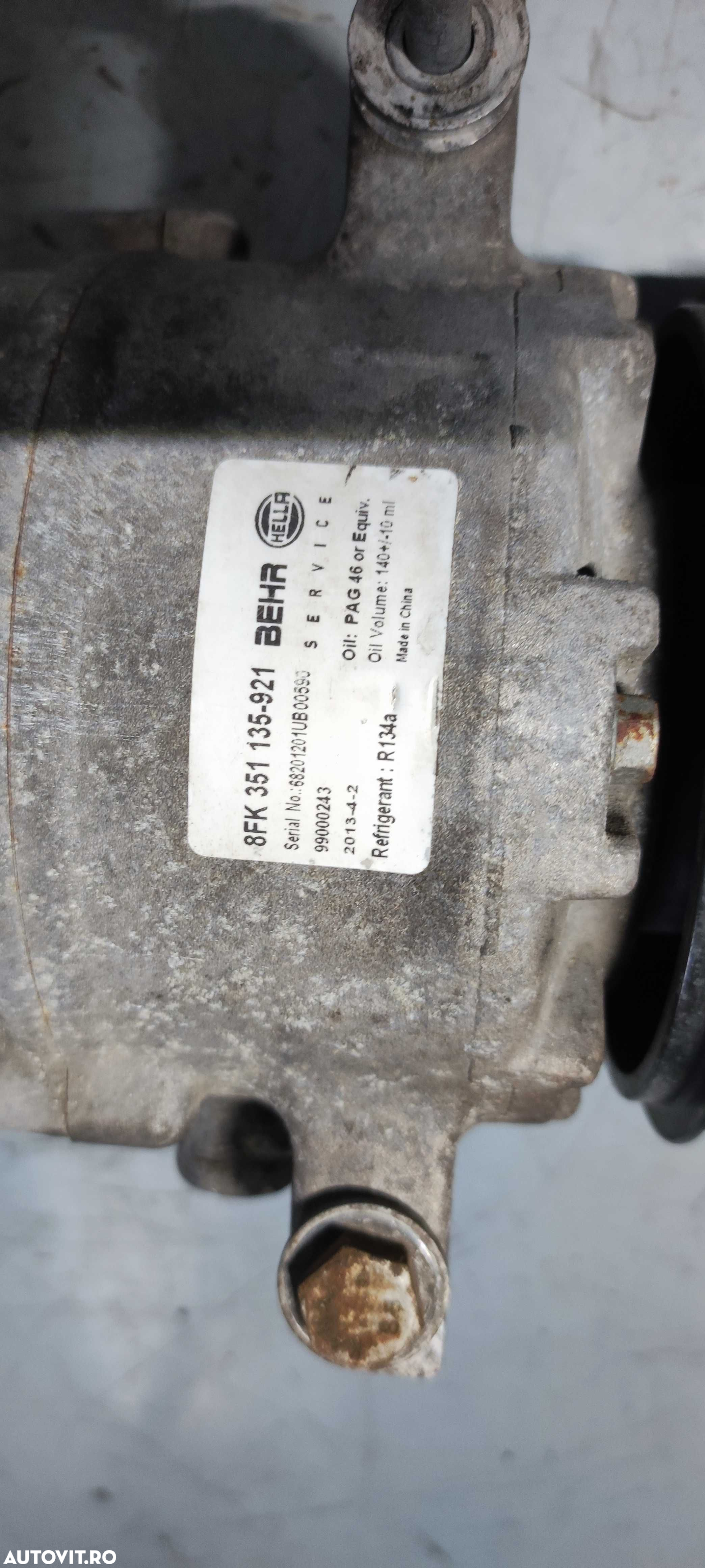 Compresor clima volkswagen vw passat b6 CAY 1.6  Behr Hella - 5