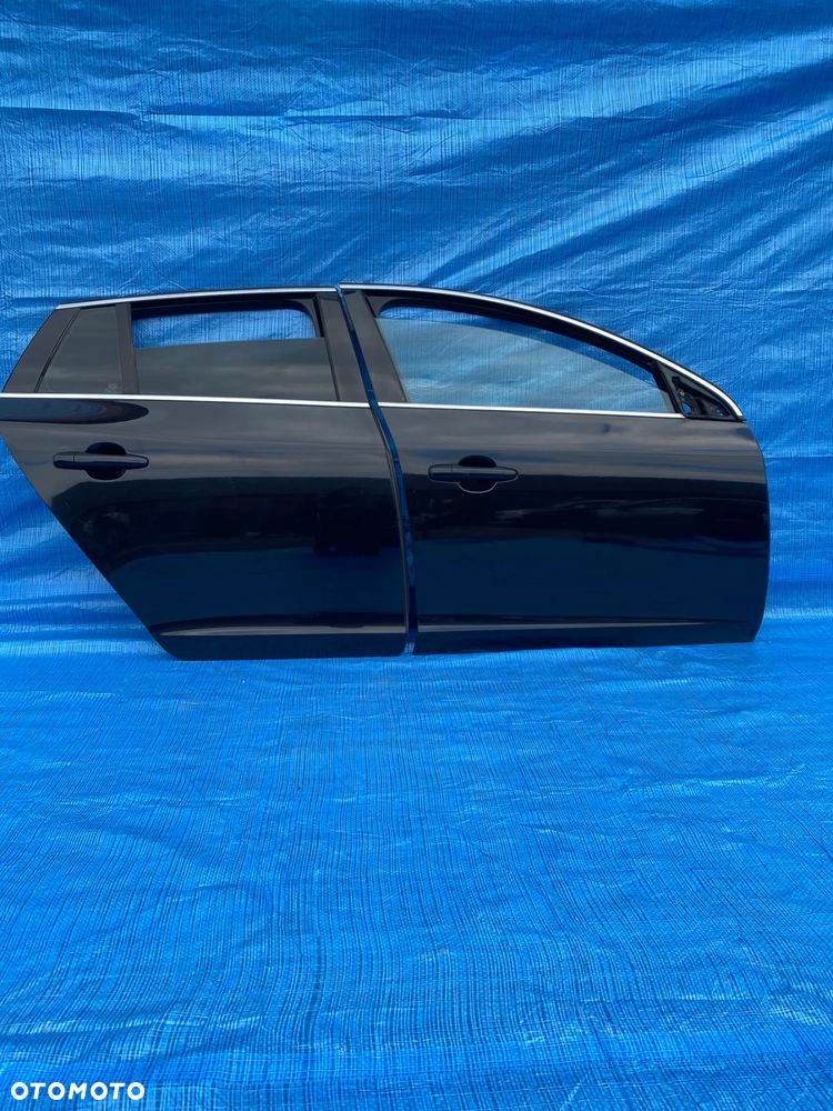 DRZWI PRAWE PRAWY PRZÓD PRZEDNIE VOLVO V60 2011-2018 CZARNE  452-26 - 8