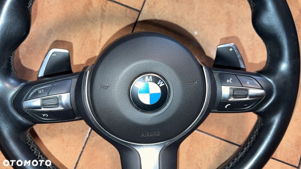 KIEROWNICA BMW ŁOPATKI MPAKIET F06 F12 F13 F10 F11 KOMPLET Z PODUSZKĄ - 2