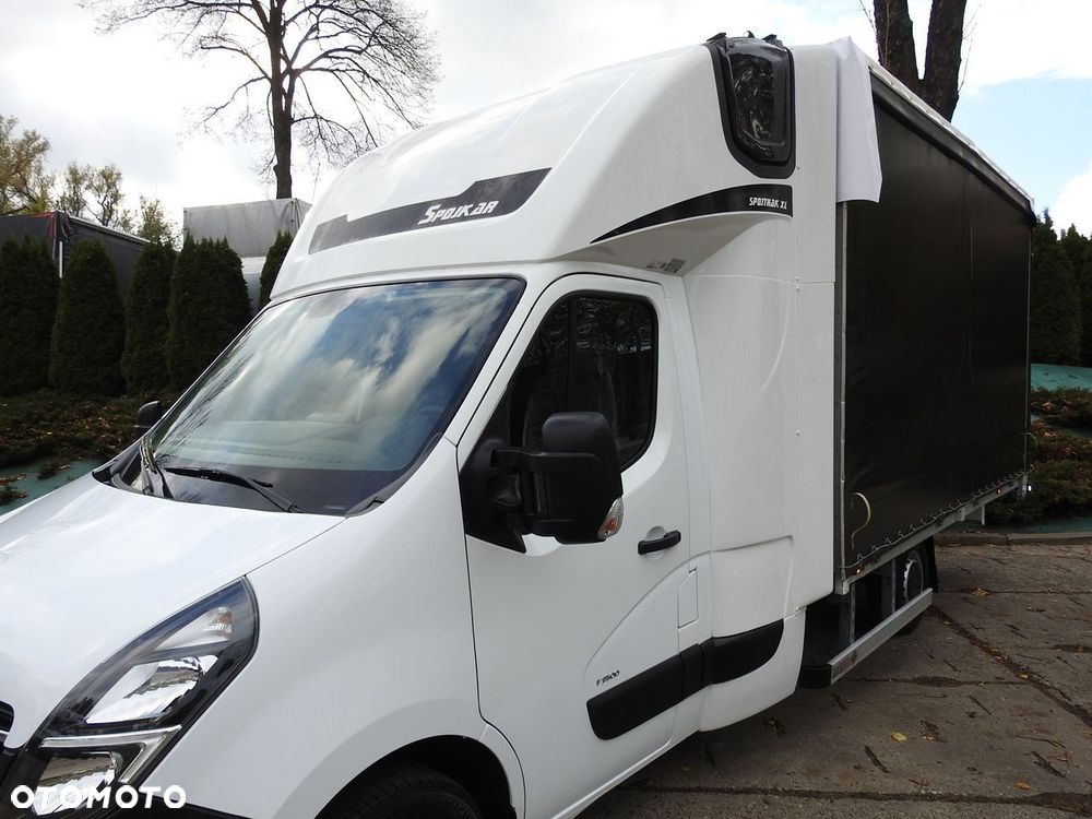 Opel MOVANO PLANDEKA 10 PALET WEBASTO TEMPOMAT KLIMATYZACJA LEDY PNEUMATYKA  165KM - 19