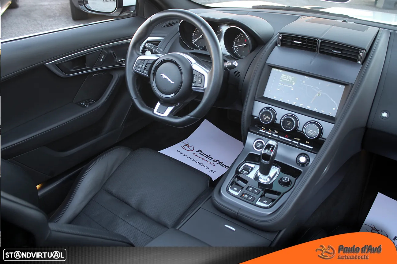 Jaguar F-Type Cabriolet P300 Aut. R-Dynamic Black - 11