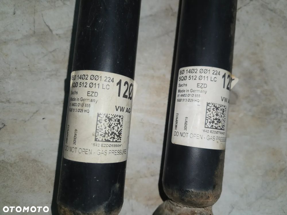 SKODA VW AUDI SEAT AMORTYZATORY TYŁ SACHS - 2