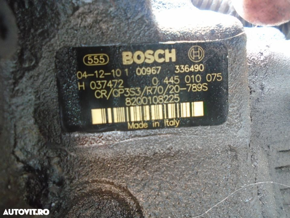 Pompa inalta presiune Renault Trafic 1.9 DCI din 2002 - 2