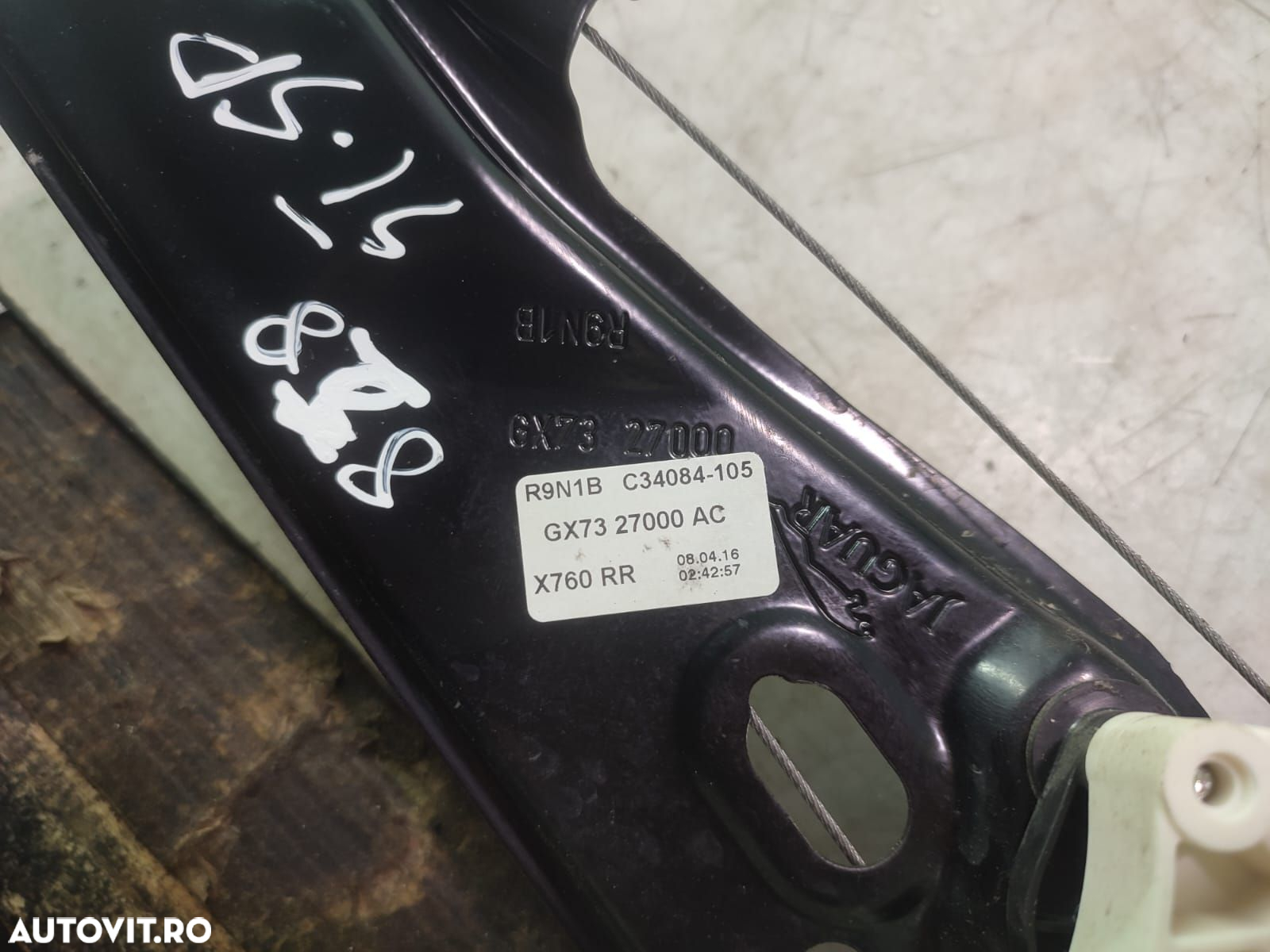 Macara drepata spate Gx73-27000ac Jaguar XE X760 [2014 - 2020] 2.0 AJ - 3