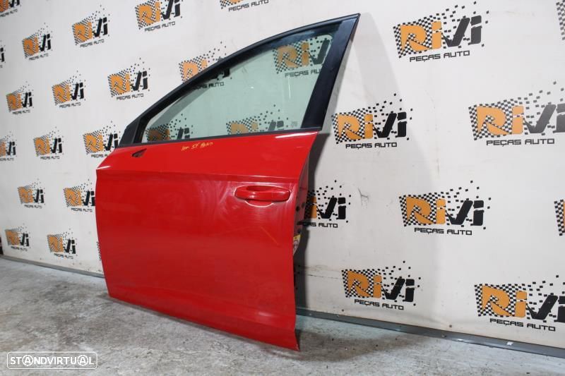 Porta Frente Esquerda Seat Leon (5F1)  Porta Frontal Esquerda Seat Leo - 5