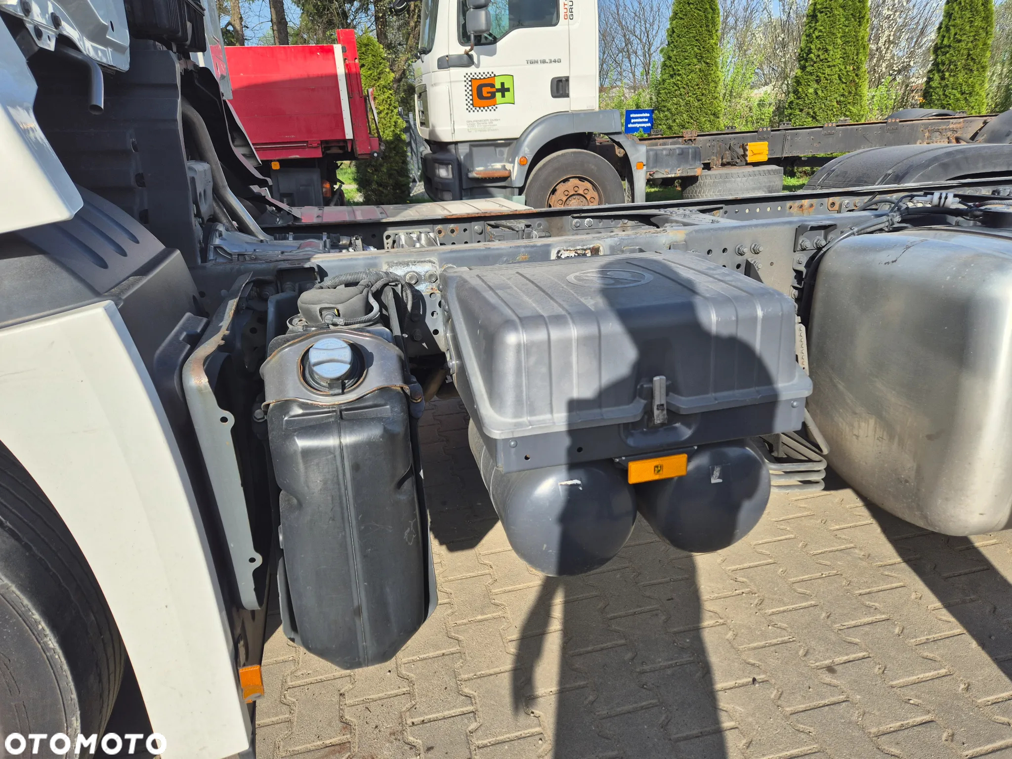 Mercedes-Benz Antos 1843 Euro 6/ Rama do zabudowy 4x2 / Niski/ Dzienny/  Beczka/ Beczkowóz/ Asenizacyjny/ Cysterna/ Wuko/ Hakowiec/ HDS/ Wywrotka/ Specjalny/ Sprowadzony z Niemiec ! - 9