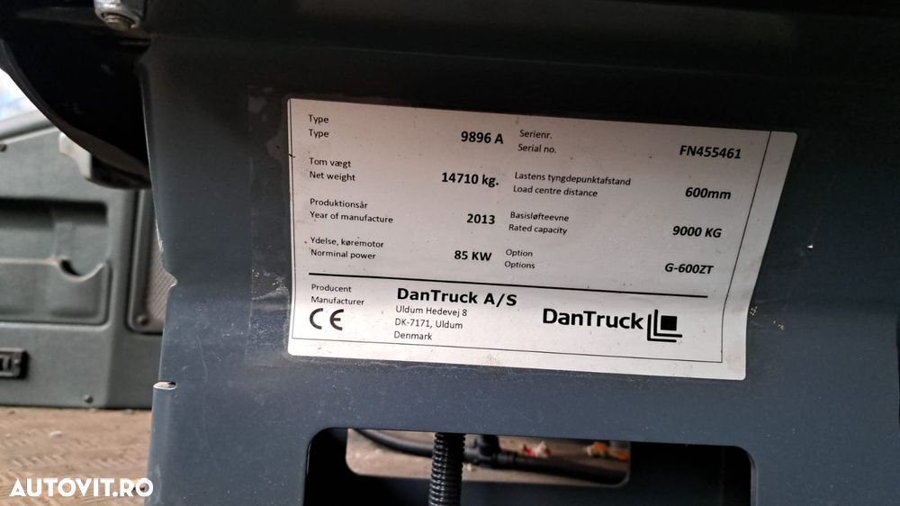 DANTRUCK Jungheinrich DFG 9698 - 12