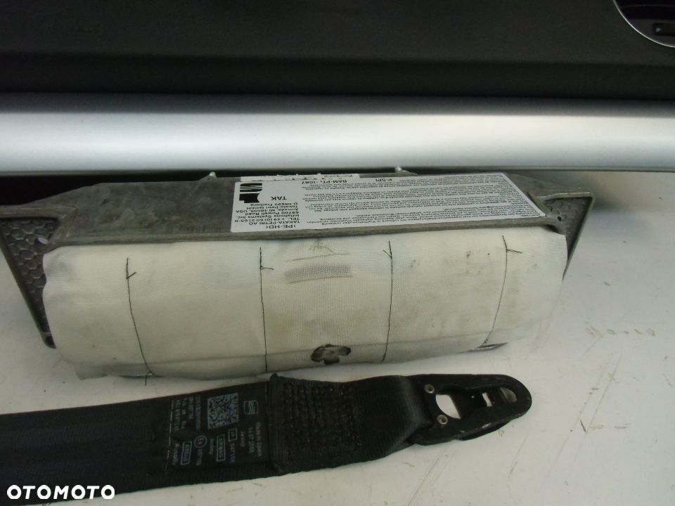 DESKA KONSOLA AIRBAG NAPINACZE KOLANOWA SEAT EXEO 2008 2013 ORYGINAŁ - 4