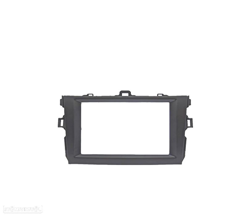 MOLDURA ADAPTADOR PRETO PARA RADIO 2-DIN PARA TOYOTA COROLLA 07-13 - 5