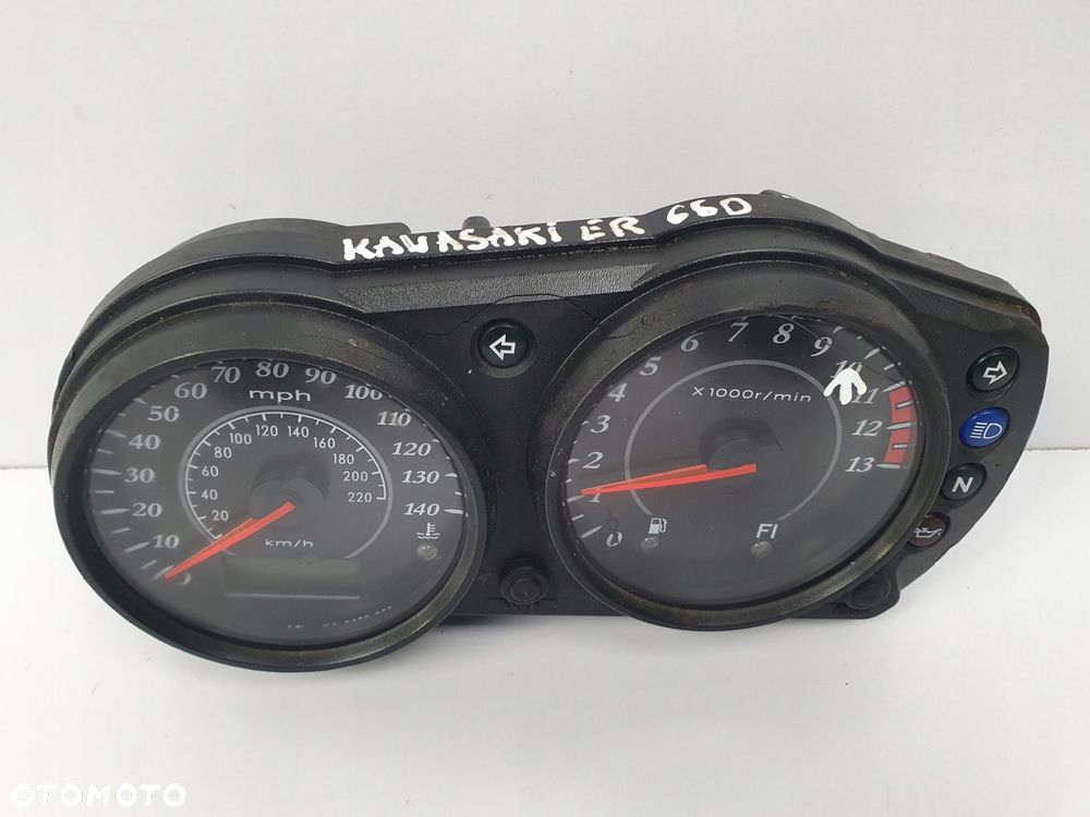 LICZNIK ZEGARY kawasaki ER-6 ER6 ER650 06-09 zegar Anglik - 6