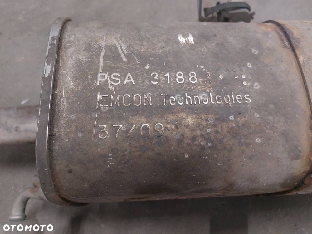 TŁUMIK WYDECH KOŃCOWY + ŚRODKOWY CITROEN C4 I 1.6 THP 3188 3187 - 9