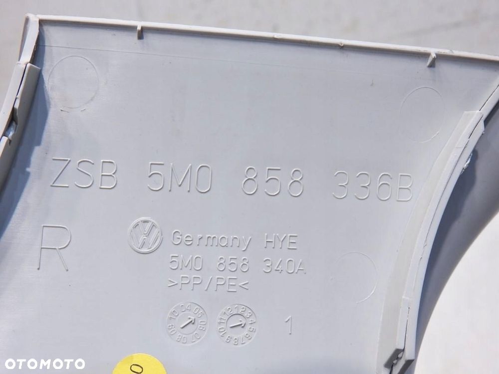 OSŁONA SŁUPKA A PRAWA VW GOLF V PLUS 5M0858336B 5M0858340A - 4