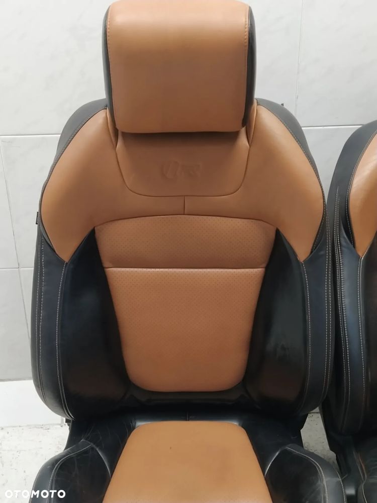 JAGUAR XJ XJR X351 FOTELE LEWA PRAWA PRZÓD PRZEDNIE KANAPA TYŁ TYLNA PODGRZEWANE WENTYLOWANE ELEKTRYCZNE PAMIĘĆ BOCZKI DRZWI KOMPLET ZNACZEK R ORYGINAŁ - 15