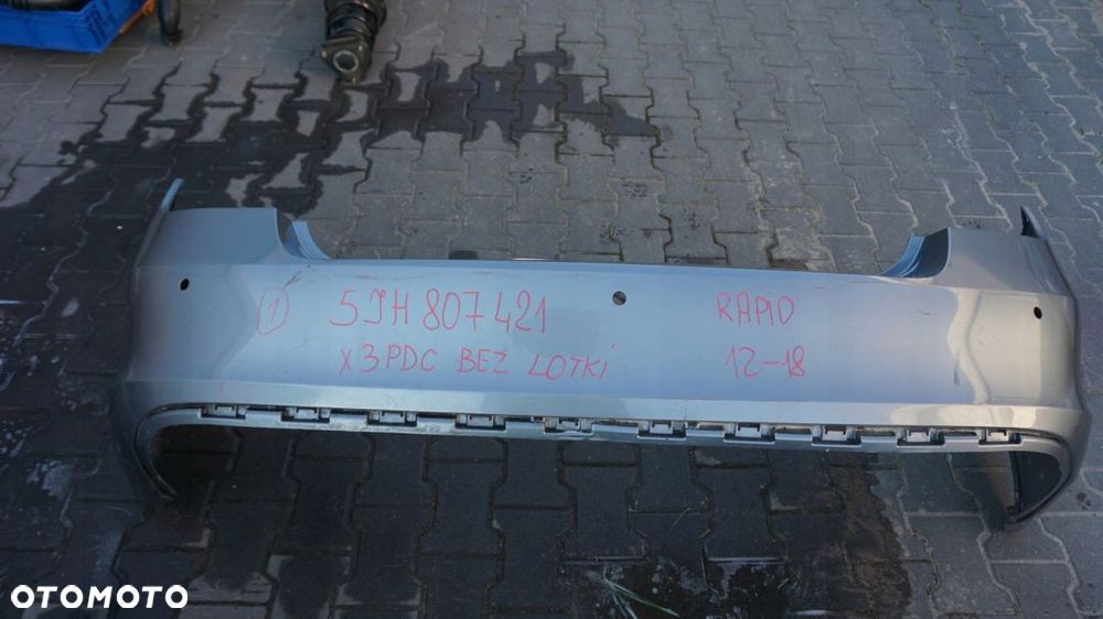 SKODA RAPID ZDERZAK PRZÓD / TYŁ - 5