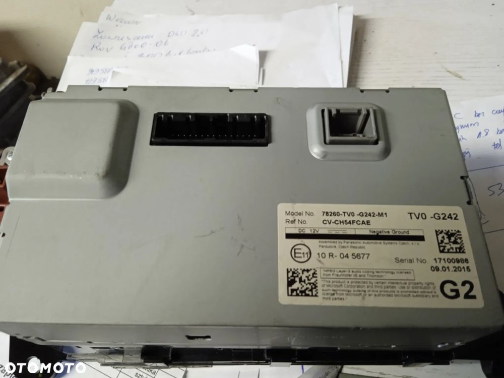 WYŚWIETLACZ DWUCZEŚCIOWY HONDA CIVIC IX 11-17 - 7