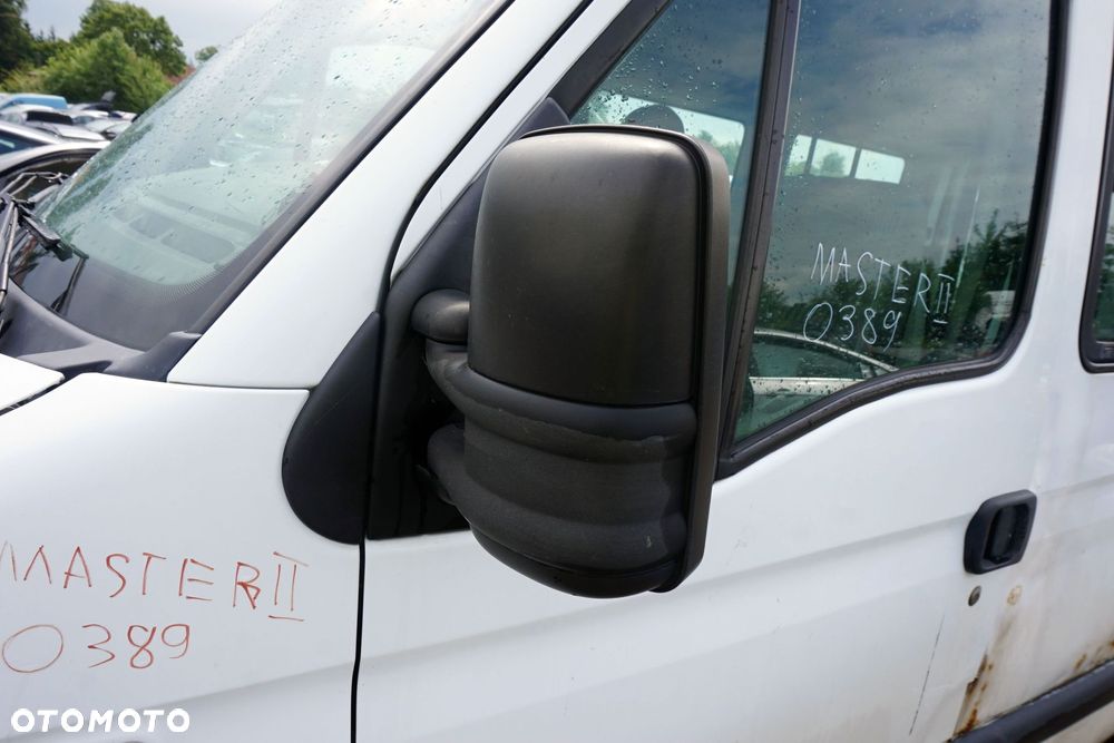 LUSTERKO ELEKTRYCZNE LEWE MASTER II LIFT O389 8200163449 BIAŁY RENAULT 2003-2010 - 1