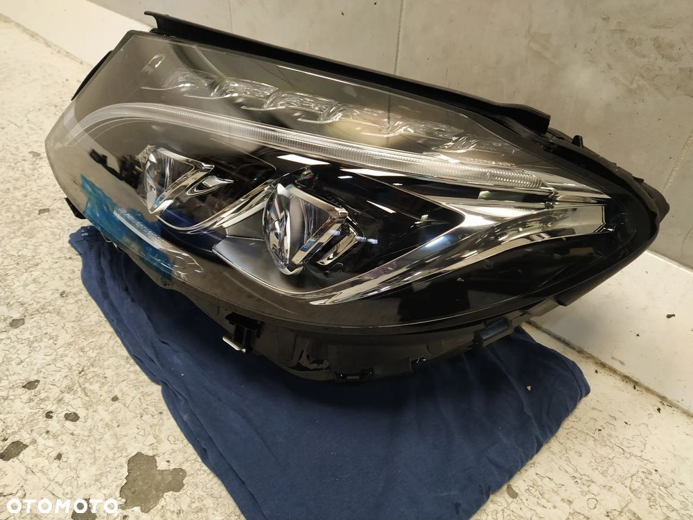 MERCEDES KLASA C W205 205 LAMPA REFLEKTOR PRZÓD PRZEDNIA LEWA FULL LED ORYGINAŁ - 3