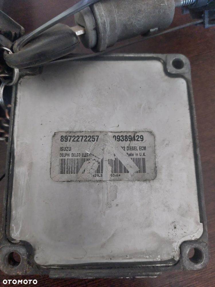 Zestaw startowy Opel Corsa C 1,7D sterownik,stacyjka,moduł - 2