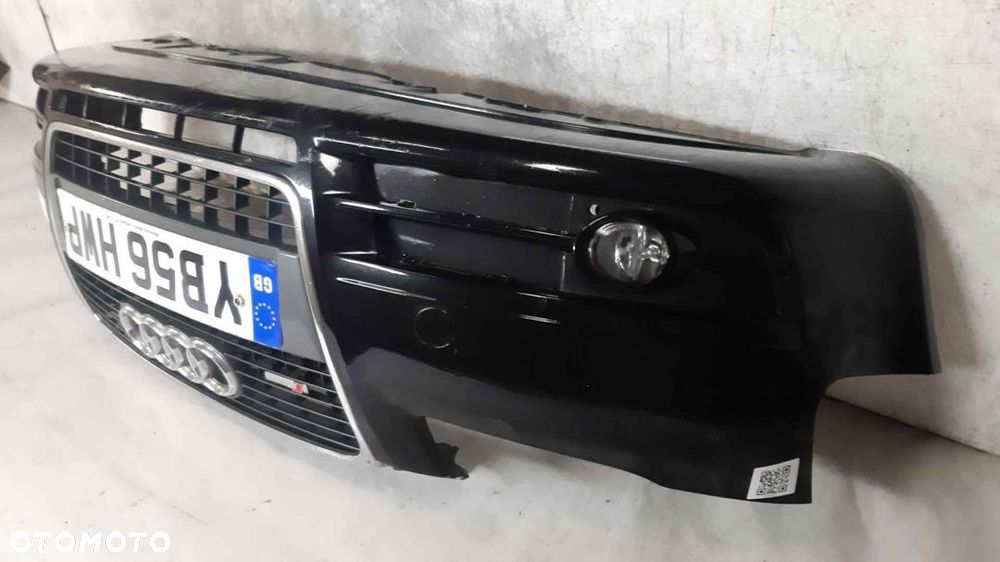 $ ZDERZAK PRZÓD PRZEDNI DO AUDI A4 B7 S-LINE  HALOGENY LX9B CZARNY - 4