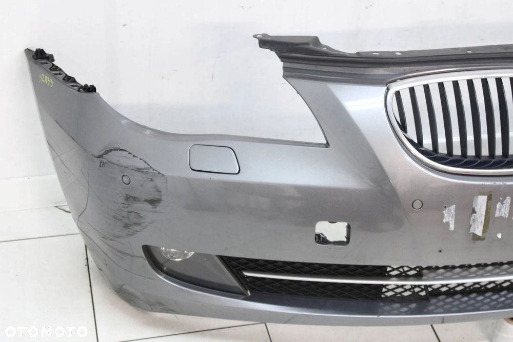 BMW 5 E60 E61 LIFT 2007R- ZDERZAK PRZÓD PRZEDNI PDC XENON A52 - KOD LAKIERU - 5
