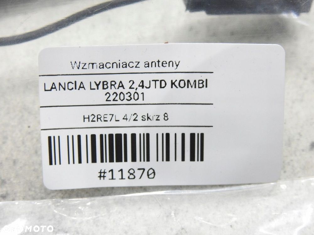 WZMACNIACZ ANTENY LANCIA LYBRA KOMBI 46749426 - 7