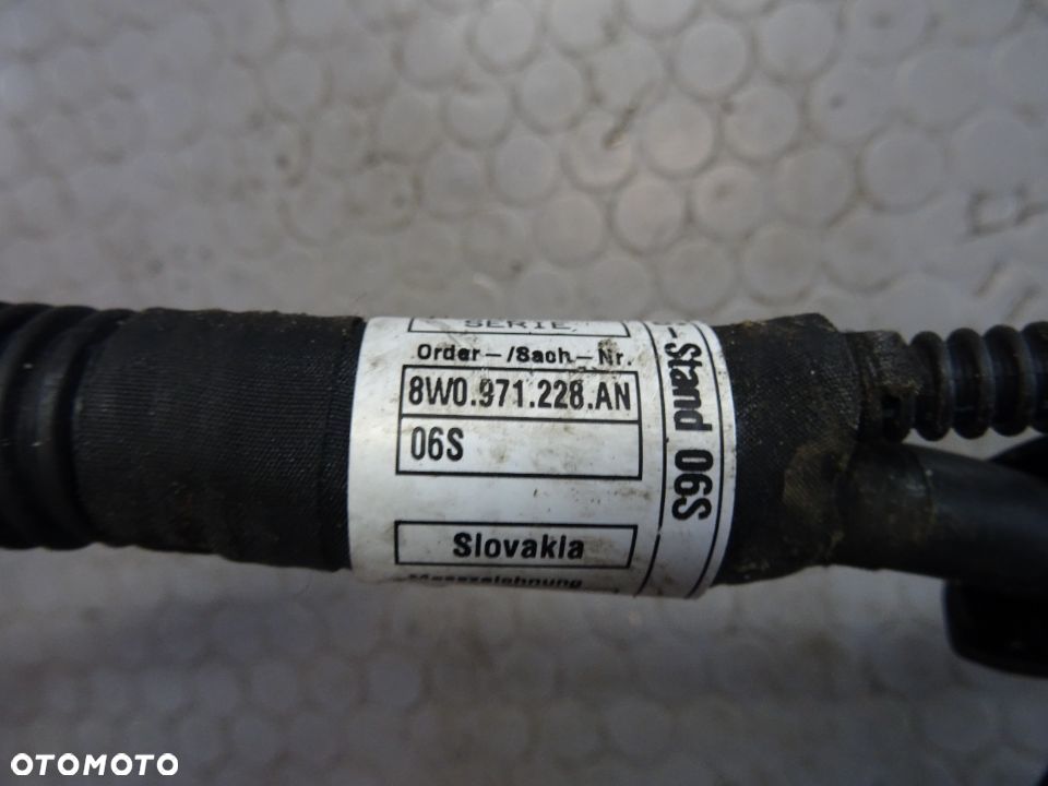 8W0971228AN wiazka rozrusznika alternator Audi A4 B9 8W0 3.0 TDI czesci - 2