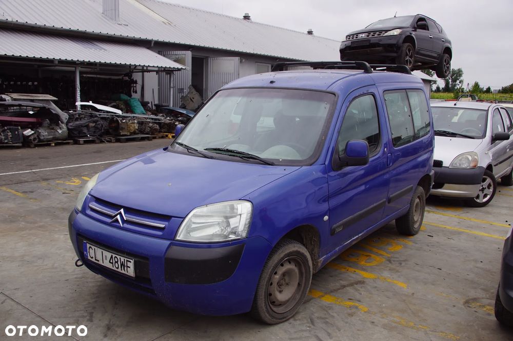 Auto na części - Citroen Berlingo I Lift 1.9 D 69 KM DW8 BE4R KPV 2003R Silnik Skrzynia Klapa Maska Błotnik Drzwi Szyba Lusterko Deska Kokpit Sterownik Moduł Licznik - 1