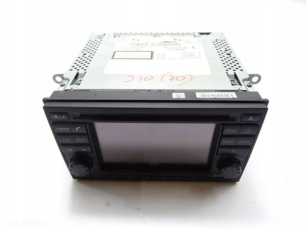 radio cd nawigacja nissan qashqai j10 lift - 5
