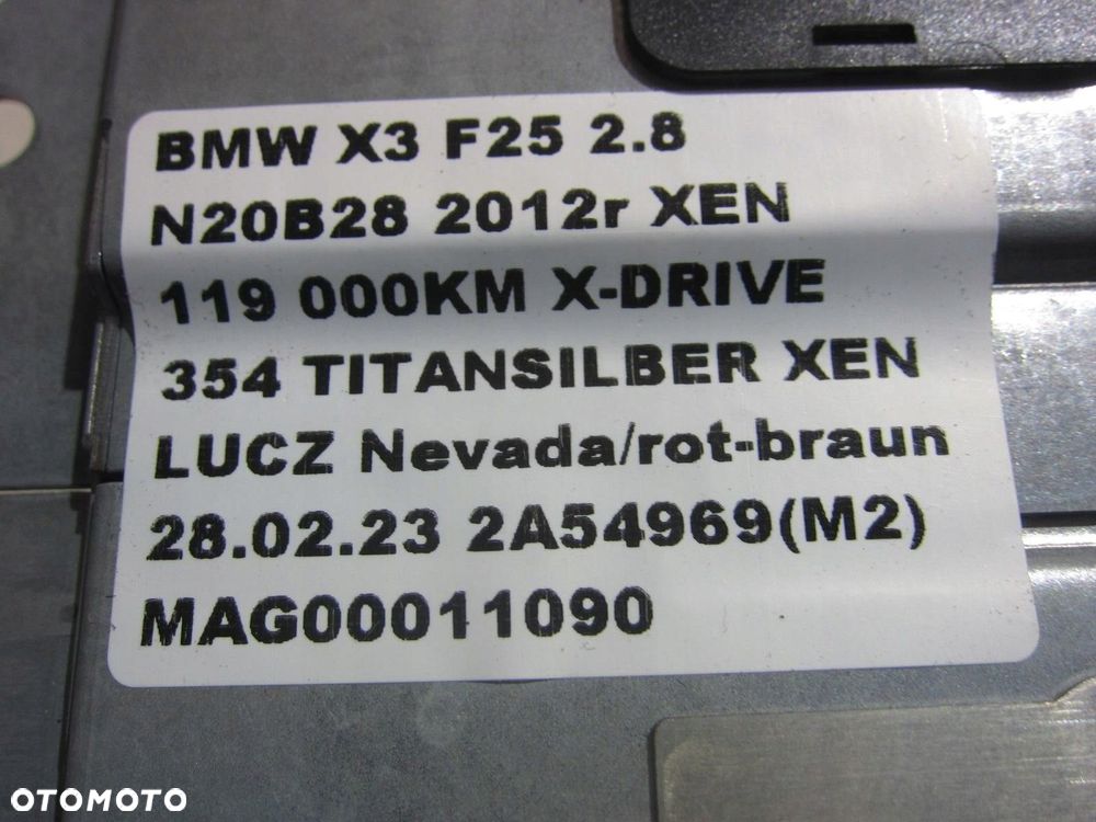 BMW X3 F25 MODUŁ NAWIGACJI CZYTNIK 9293405 CIC - 8