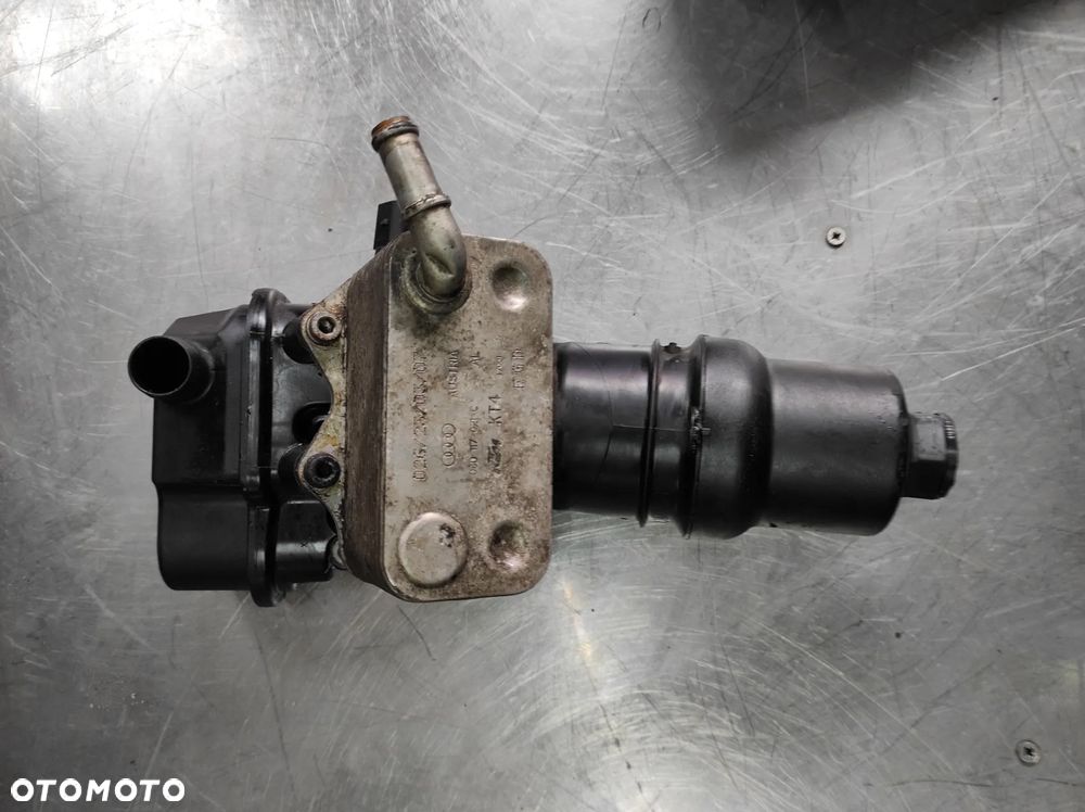 PODSTAWA FILTRA OLEJU OBUDOWA CHŁODNICA CHŁODNICZKA OLEJU 2.0 TFSI 06F15397H 06D117021C VW AUDI SEAT SKODA WYSYŁKA !!!!! - 1