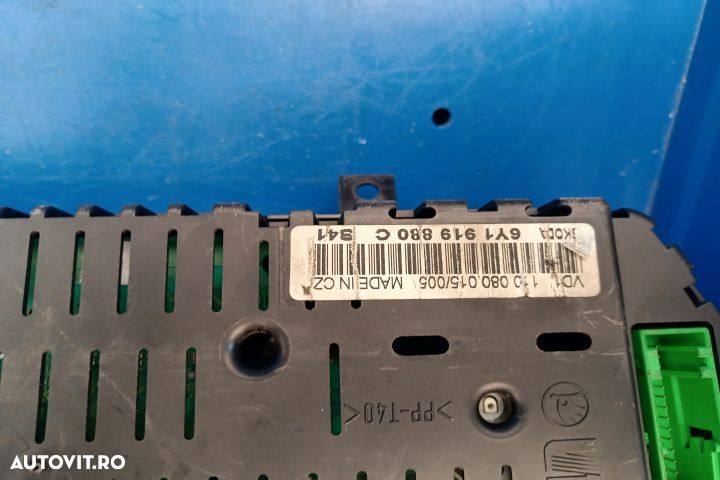 Ceasuri bord 6Y1919880C Skoda Fabia 6Y [1999 - 2004] Hatchback 5-usi - 4