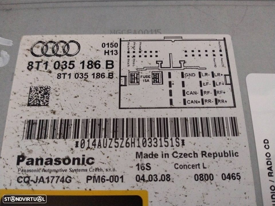 SISTEMA AUDIO / RADIO CD AUDI A4 2008 - 3
