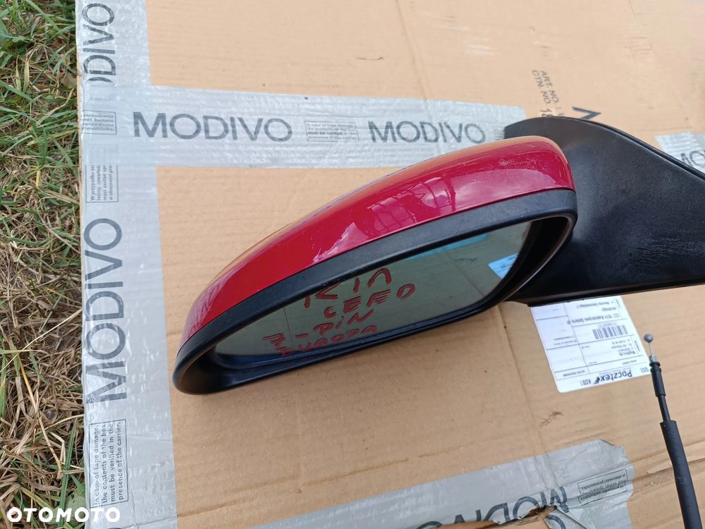 KIA CEED I 2007R LUSTERKO LEWE EUROPA ELEKTRYCZNE  KOD LAKIERU HR - 2