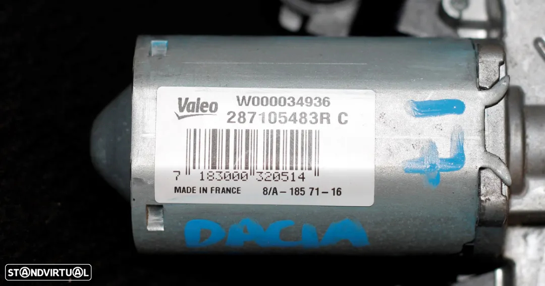 MOTOR LIMPA VIDRO TRASEIRO DACIA SANDERO 2015 - 4