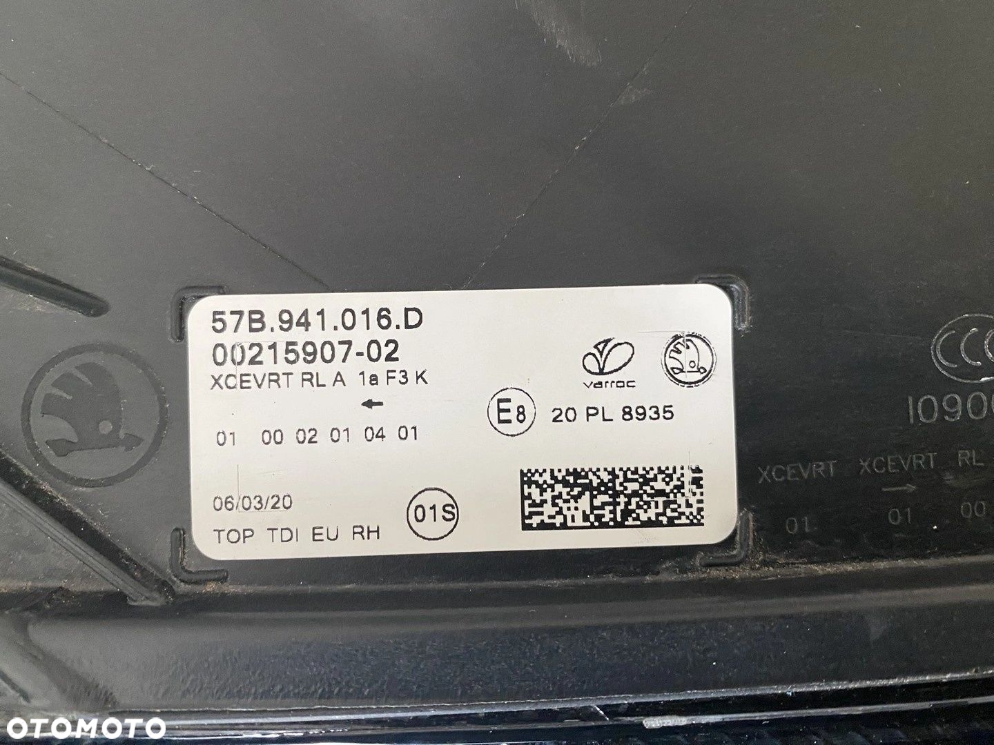 LAMPA PRZEDNIA PRAWA SKODA KAROQ 57B FULL LED 57B941016D - 3