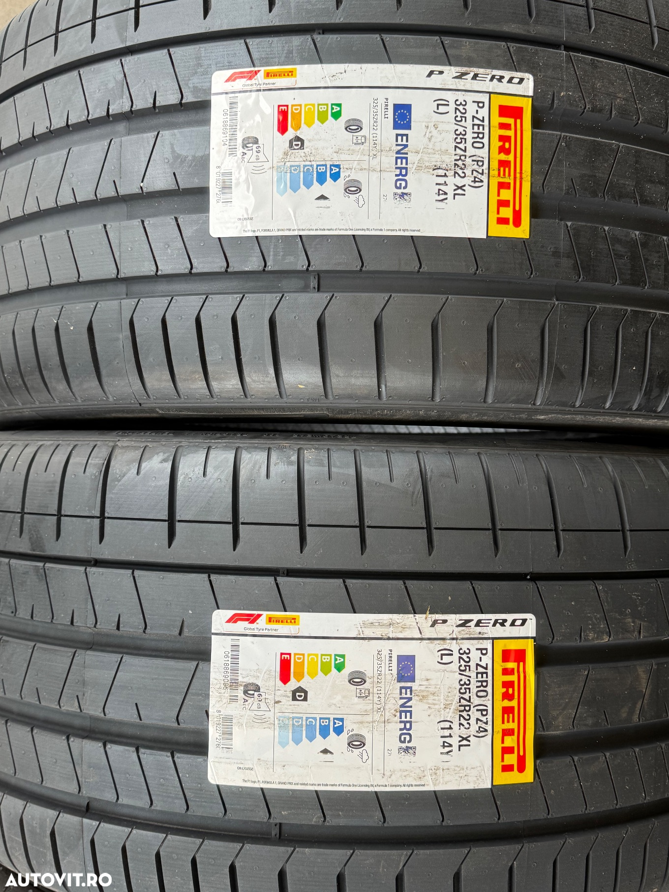 Vând set anvelope 285/40/22-325/35/22 Pirelli de vară noi cu omologare Lamborghini - 3