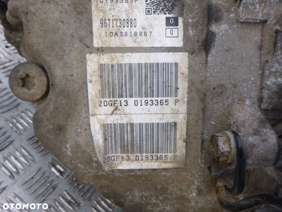 Citroen C5 III X7 2,0 HDI skrzynia biegów 20GF13 automat - 3